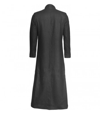 Sixteen Button Mens Gothic Coat Preachermand Wool Men Long Coat  (2025)